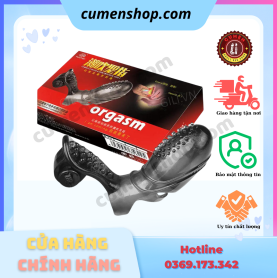 Bao cao su đôn dên ngón tay JIUAI Q rung chính hãng