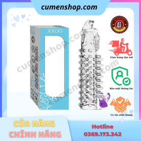 Bao cao su đôn dên Đầu Rồng XXOO rung tăng kích thước chính hãng